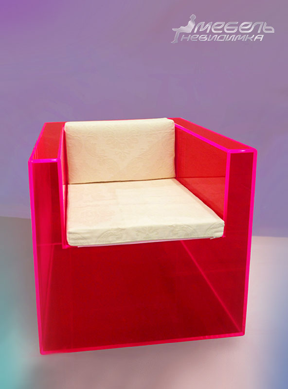 Мебель из цветного оргстекла