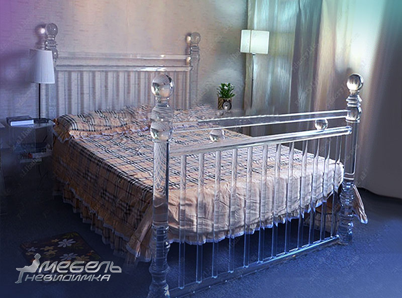 Кровать из оргстекла