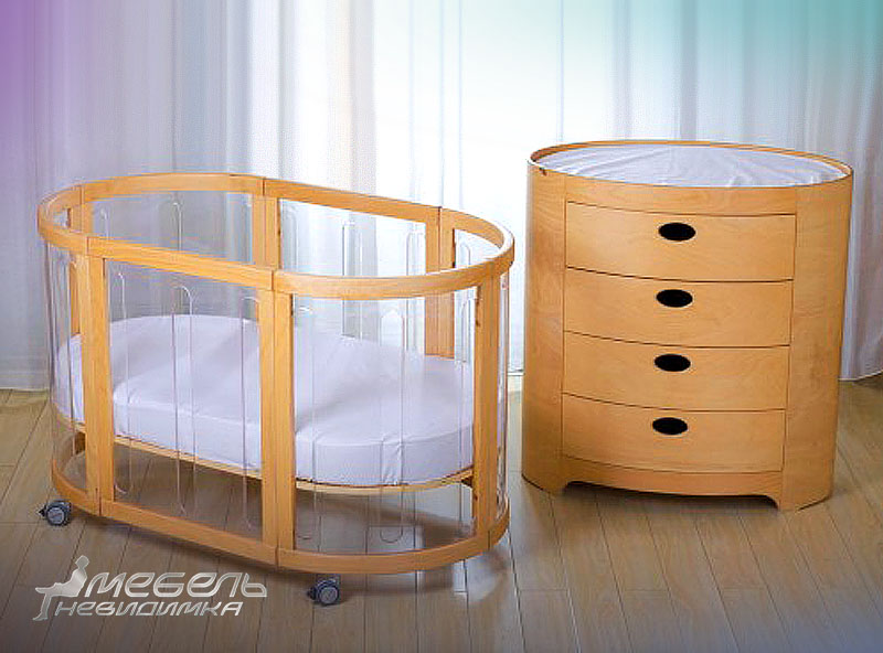 Кроватки из оргстекла для новорожденных