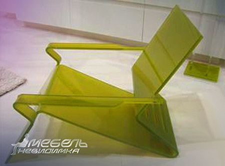 Мебель-оригами из оргстекла